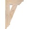 Ekena Millwork Traditional Traditional Smooth Bracket, Douglas Fir, 3 1/2"W x 14"D x 22"H BKT04X14X22TRA01SDF - alternate 3